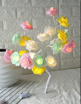 LED Tree Lamp Rose Small Tree Lamp Modeling Lamp Table Lamp