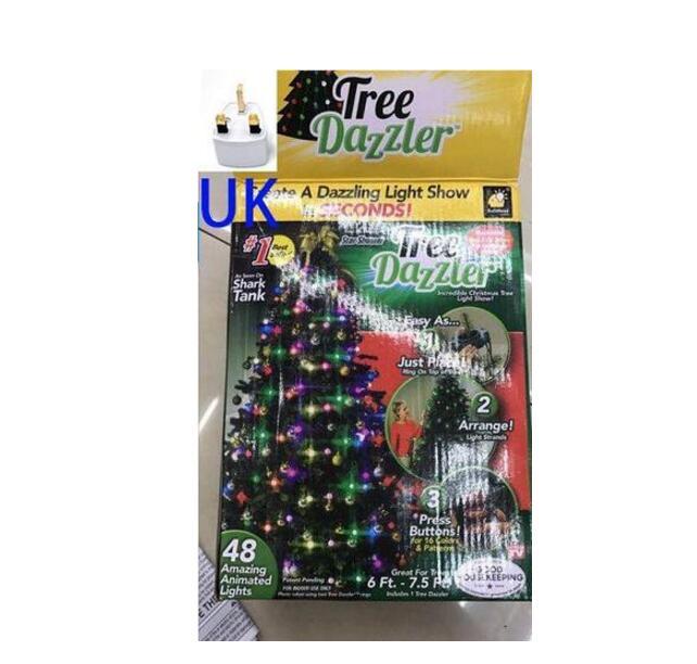 64 Light Dazzler Shower Tree Light Show Of Christmas Tree